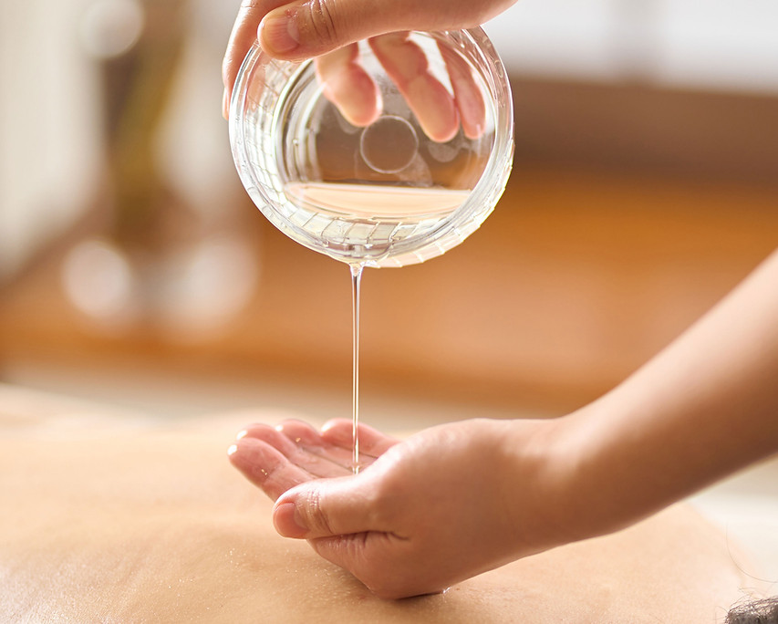 Massage Oil Application