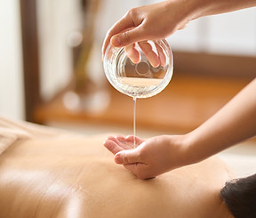 Massage Oil Application