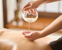 Massage Oil Application