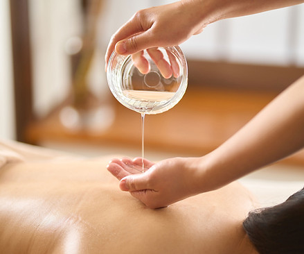 Massage Oil Application