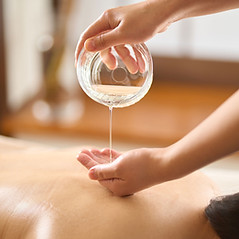 Massage Oil Application