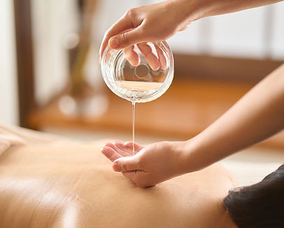 Massage Oil Application