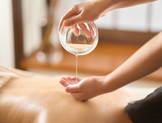 Massage Oil Application