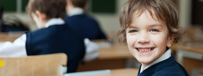 First-grade pupil