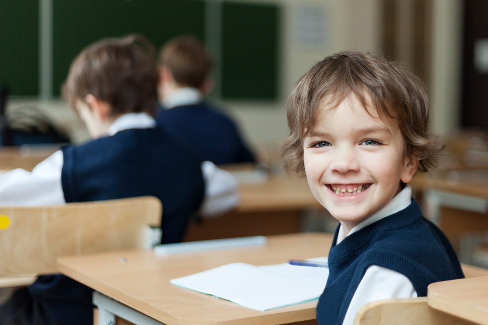 First-grade pupil