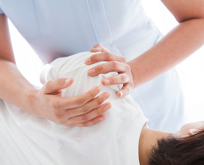 Shoulder and back massage