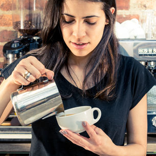 Kellnerin Cafe Bar workwear