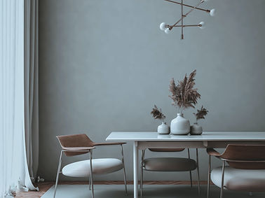 Mur vert dans un salon