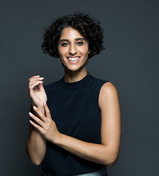 Retrato de mujer sonriente