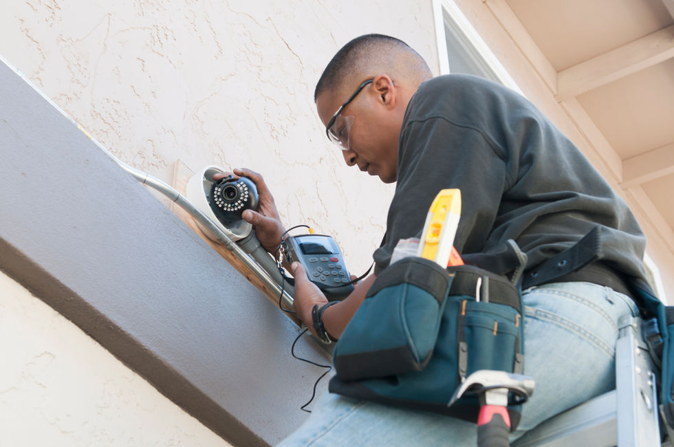 Instalação da câmera