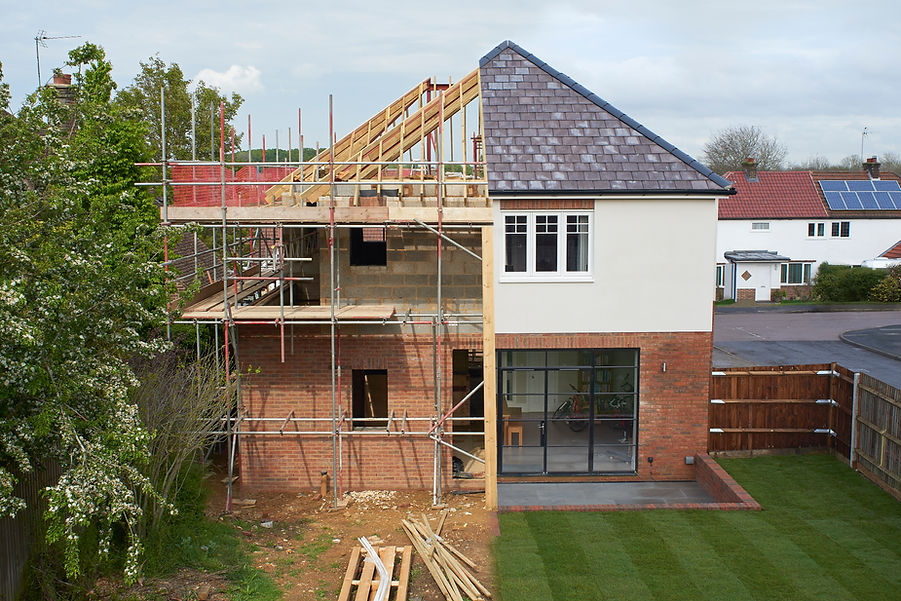 Building techniques clearly visible. Shot over a period of 6 months