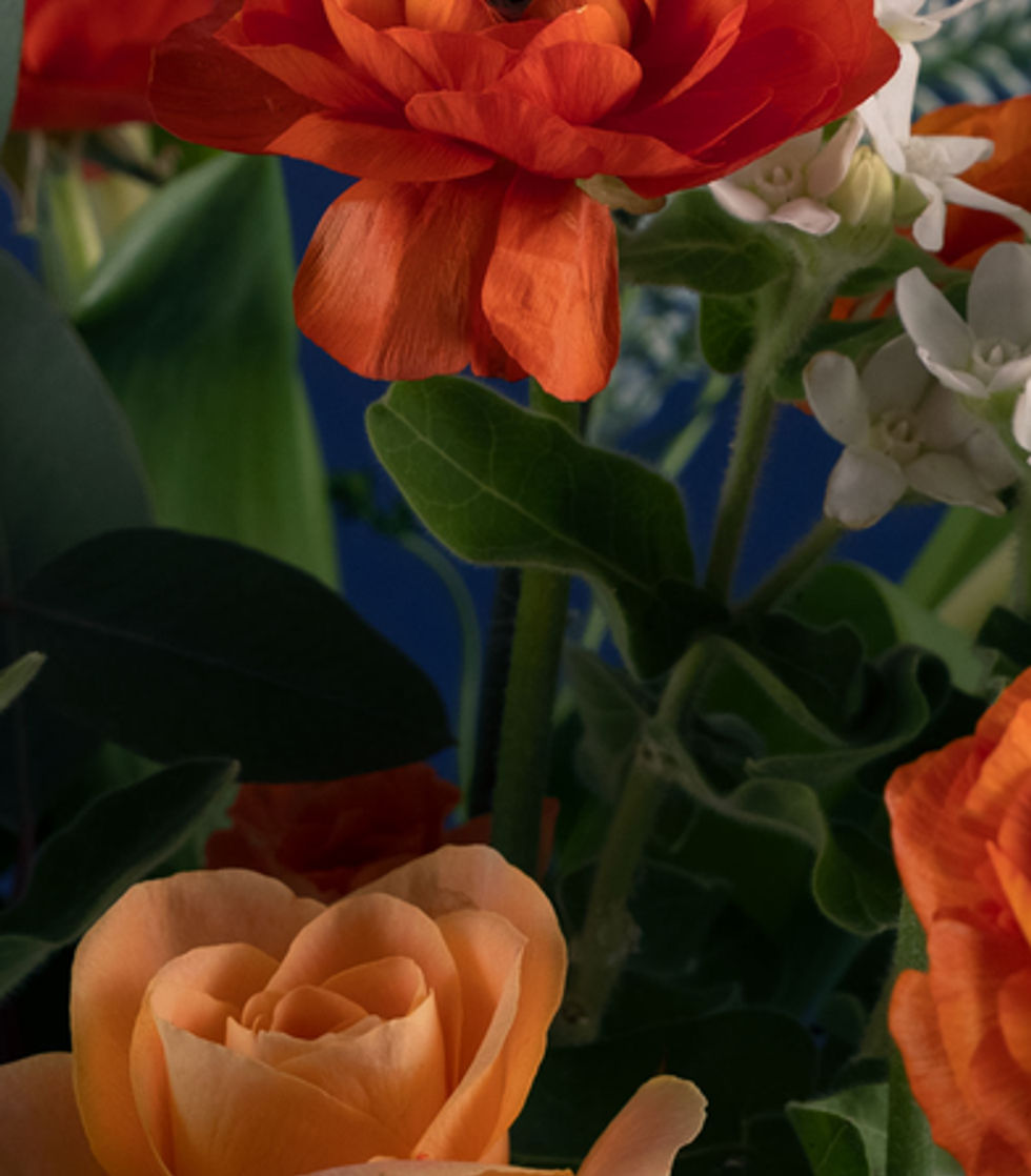 Elegant blomsterarrangemang