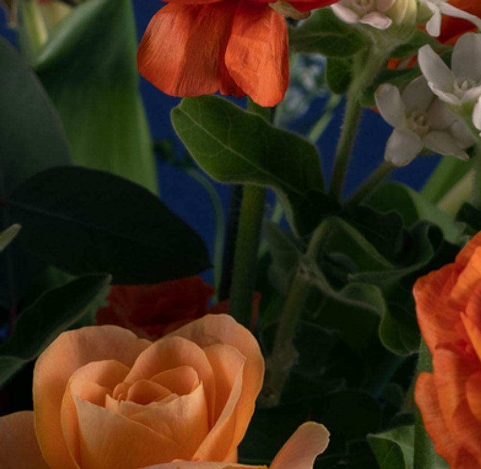 Elegant blomsterarrangemang