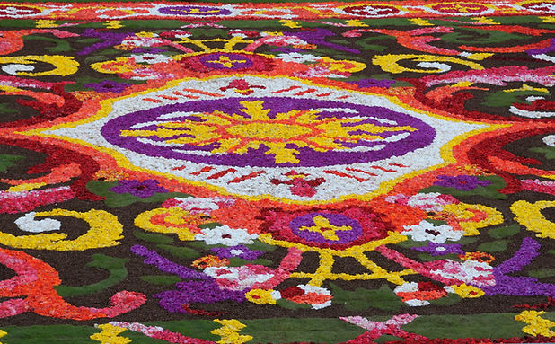 Carpet of flowers