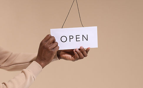 Open Sign Display