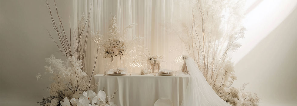 Elegant Wedding Setup