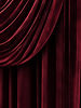 Red Velvet Curtains