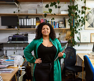 Businesswoman in Office