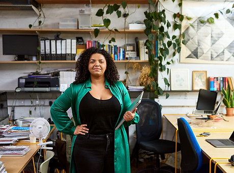 Businesswoman in Office