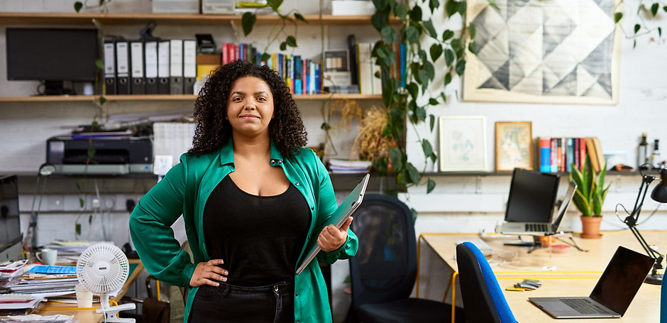 Businesswoman in Office
