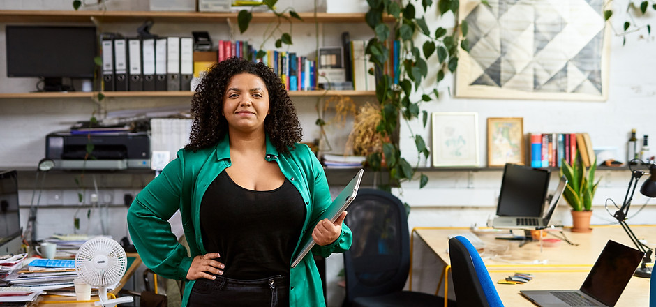 Businesswoman in Office