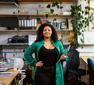 Businesswoman in Office
