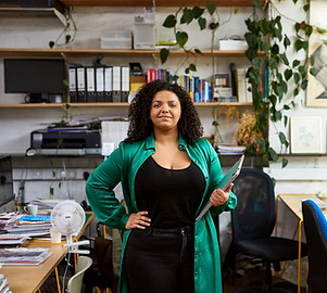 Businesswoman in Office