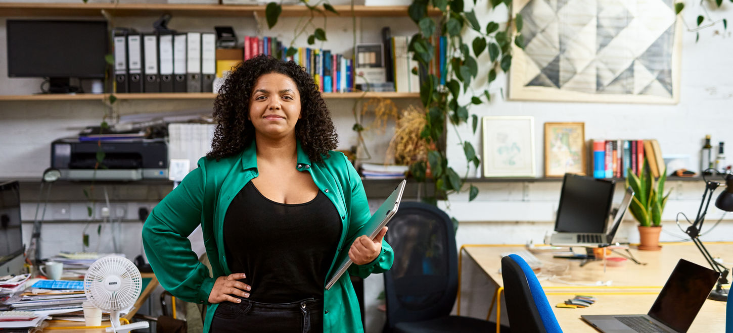 Businesswoman in Office