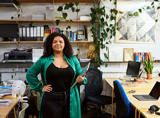 Businesswoman in Office