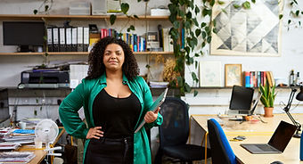 Businesswoman in Office