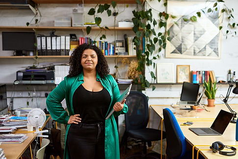 Businesswoman in Office