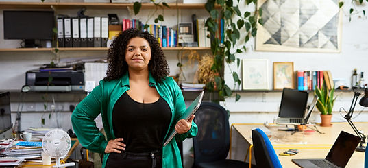 Businesswoman in Office