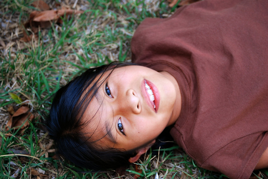 Lying on the Grass