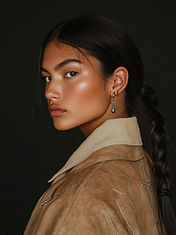 Elegant Braided Portrait