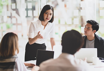 reunião de negócios