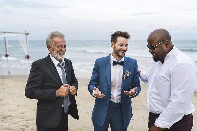 Beach Wedding Moment