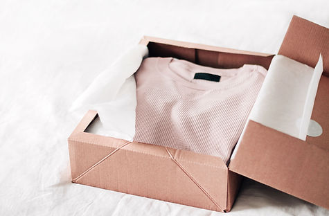 shirt on the box