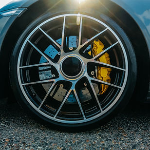 Car Wheel Close-Up