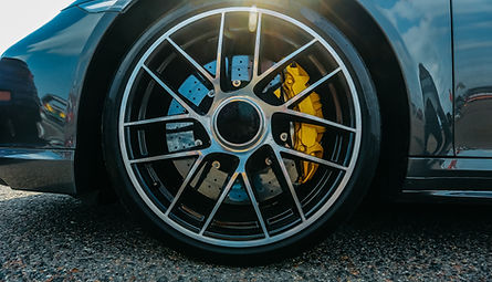 Car Wheel Close-Up