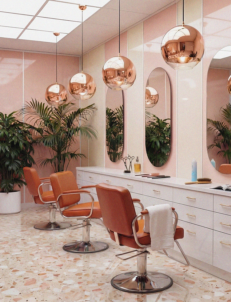 Modern Salon Interior