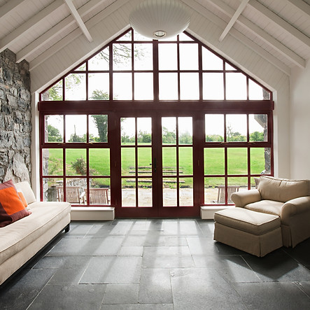 Minimal room with new doors