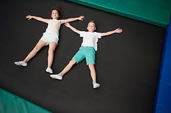 Laying Down Trampoline