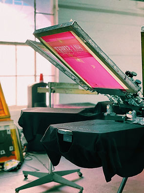 Screen Printing Setup