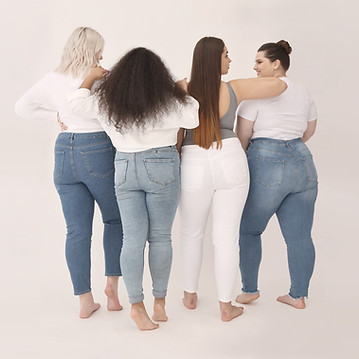 Diverse Women Posing