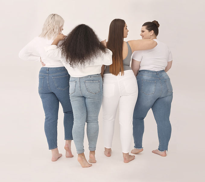Diverse Women Posing
