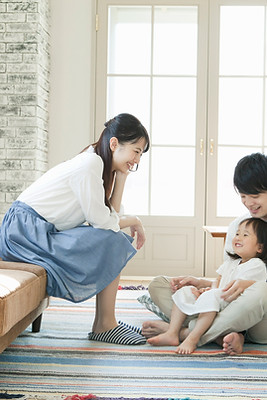 Happy Family at Home