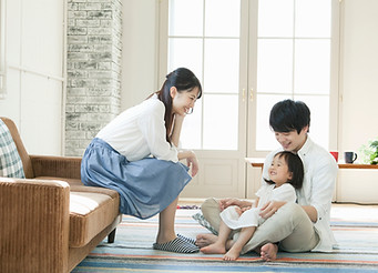 Happy Family at Home