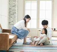 Happy Family at Home