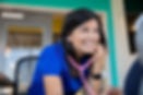 Medical Professional and Stetoscope