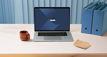 Laptop On Desk